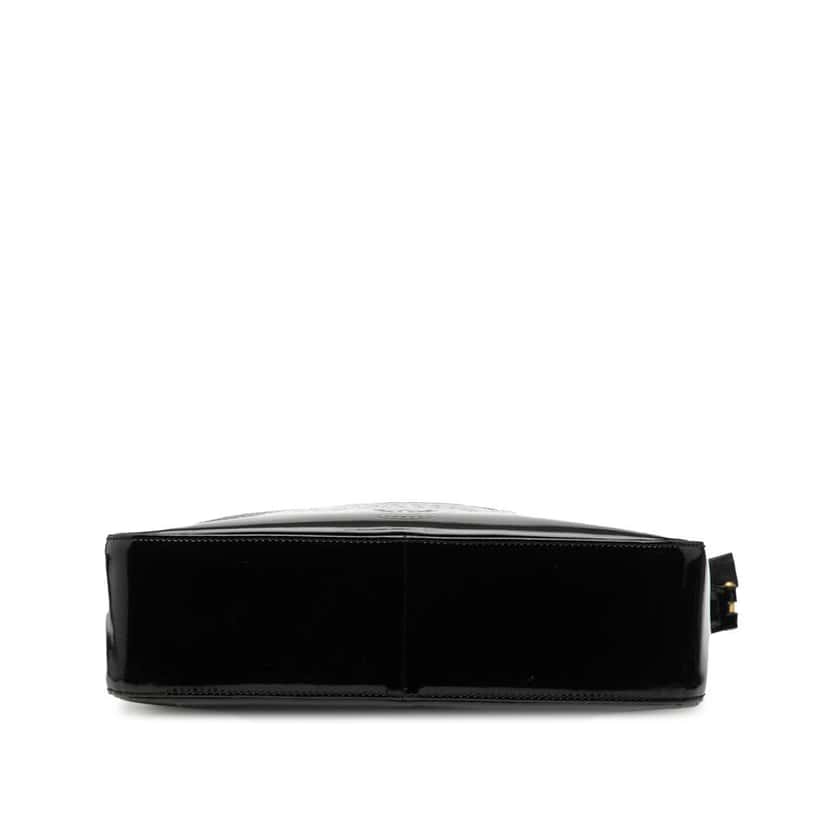 Versace Leather Medusa Shoulder Bag Black Leather Very good condition - Inside View
