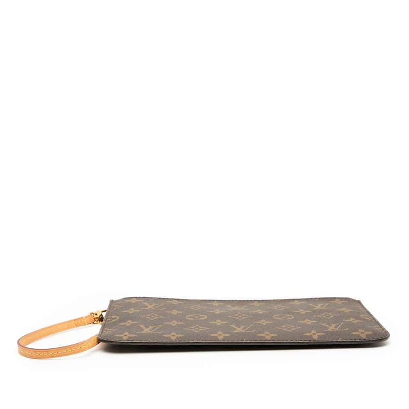 Louis Vuitton Monogram Neverfull Pouch Brown Good condition - Inside View