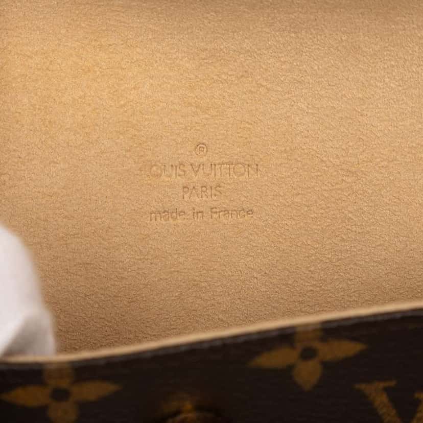 Louis Vuitton Monogram Pochette Florentine Brown Good condition - Box View
