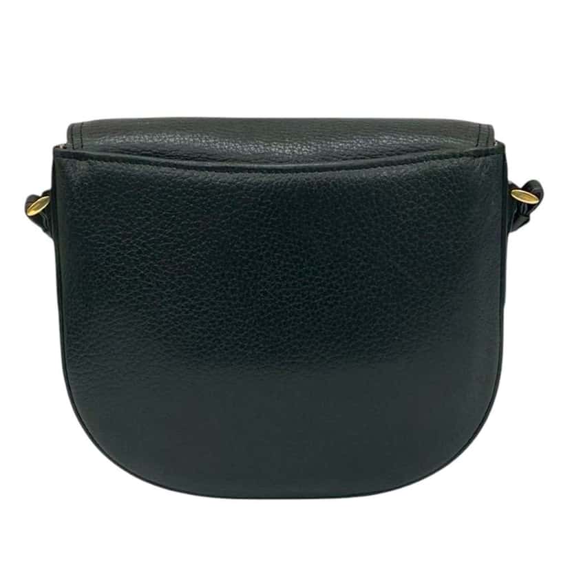 Burberry Calf Leather Crossbody Black Leather Good condition - Back View