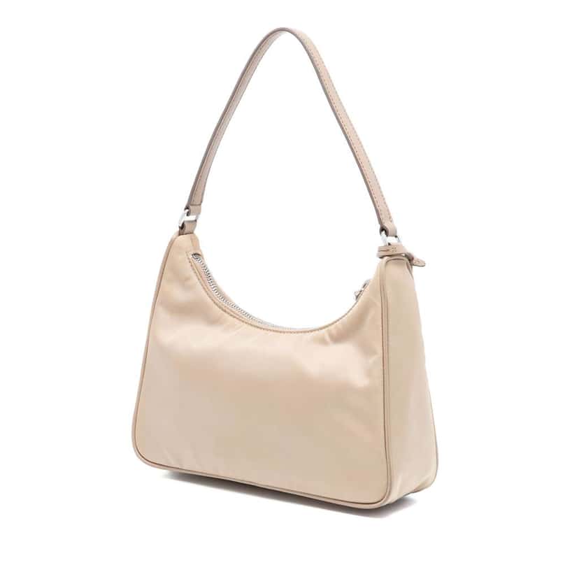 Prada Re Nylon Re Edition 2005 Satchel Brown Good condition - Back View