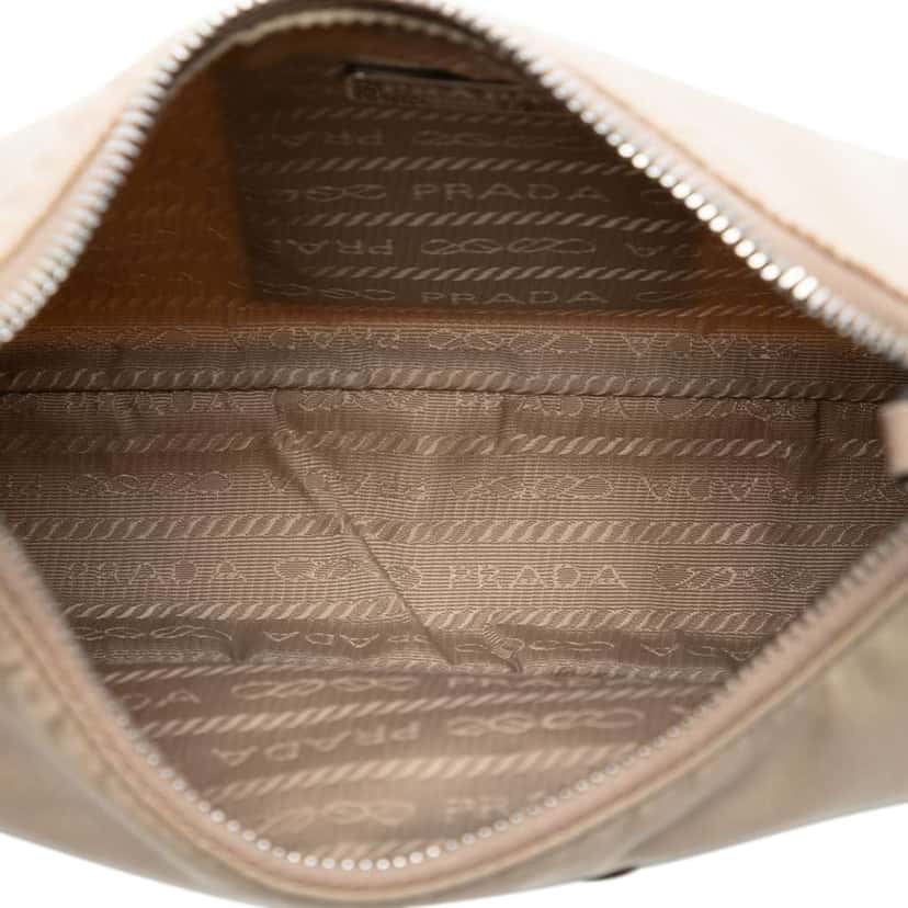 Prada Re Nylon Re Edition 2005 Satchel Brown Good condition - Model View