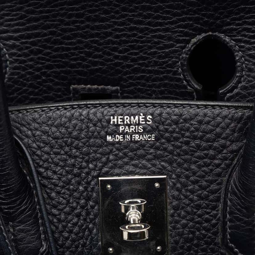 Hermès Togo Verso Birkin Retourne 35 Black Leather Good condition - Box View