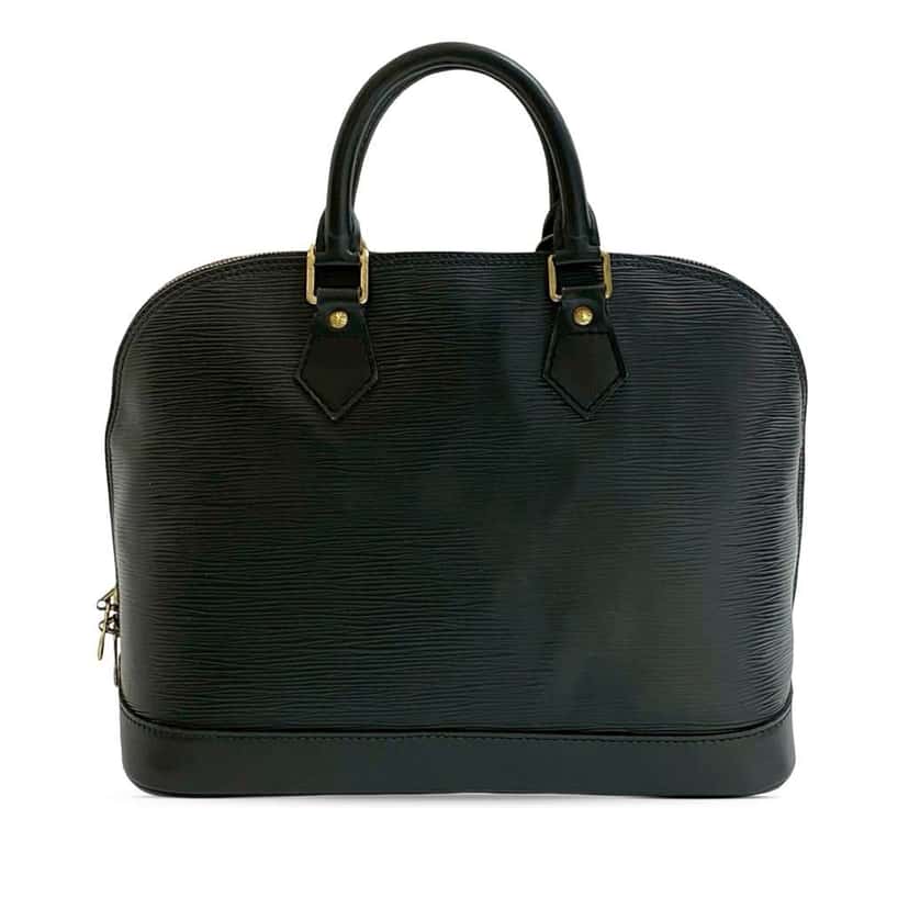 Louis Vuitton Epi Alma PM Black Leather Good condition - Back View