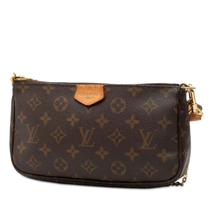Louis Vuitton Monogram Multi Pochette Accessoires Brown Good condition - Back View
