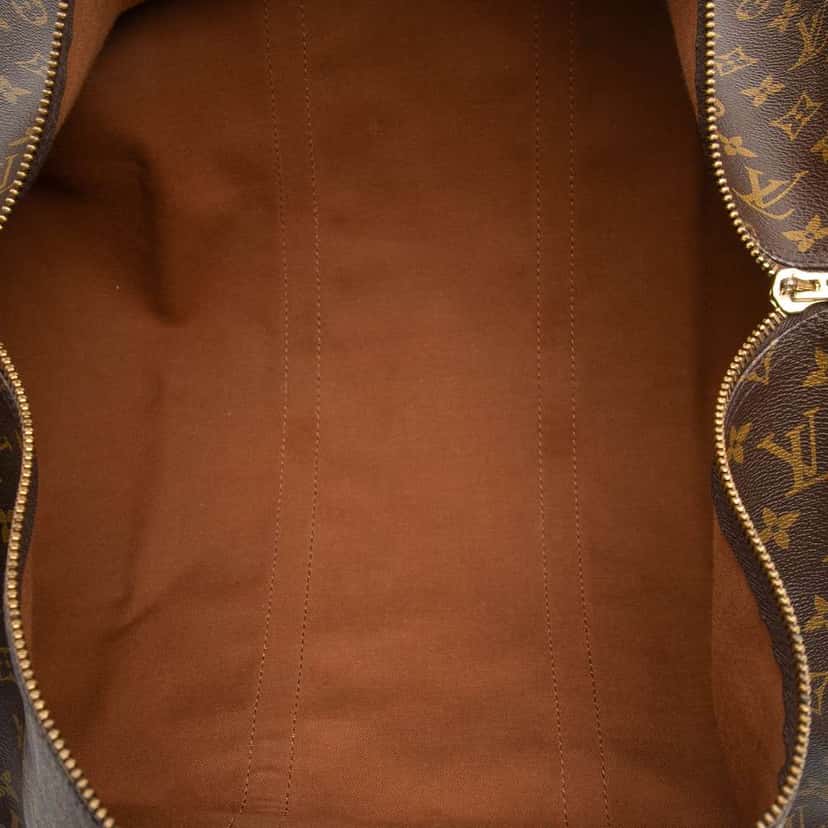 Louis Vuitton Monogram Keepall 55 Brown Very good condition - Model View
