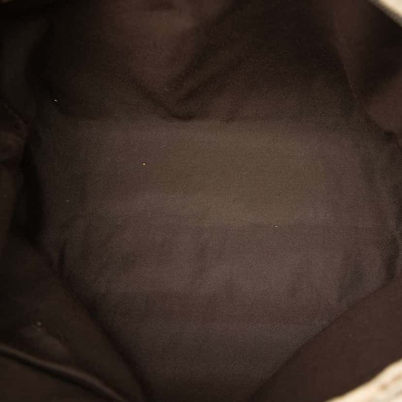 Gucci GG Canvas Web Crossbody Brown Canvas Good condition - Model View