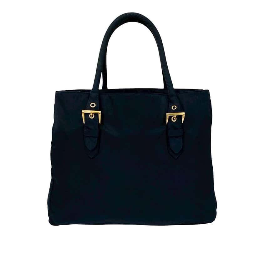 Prada Tessuto Tote Blue Good condition - Front View