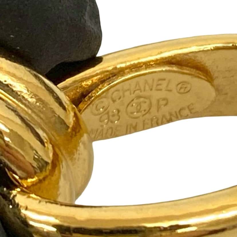 Chanel CC Gold Plated Multi Charm Chain Bracelet Gold Metal Good condition - Box View