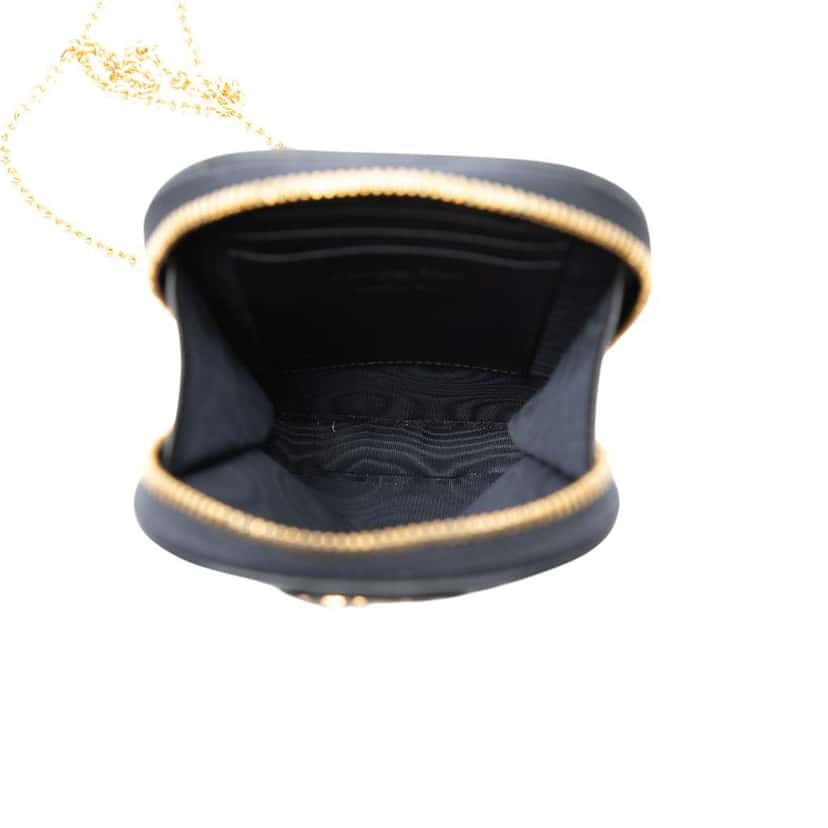 Dior Oblique Canvas 30 Montaigne Call in Dior Phone Holder Blue Canvas Very good condition - Model View