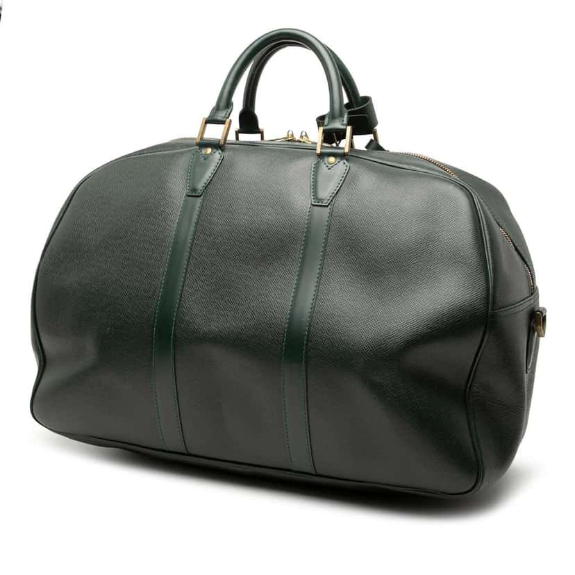 Louis Vuitton Taiga Kendall PM Green Leather Good condition - Back View