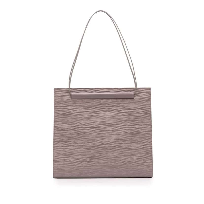 Louis Vuitton Epi Saint Tropez Purple Leather Good condition - Front View