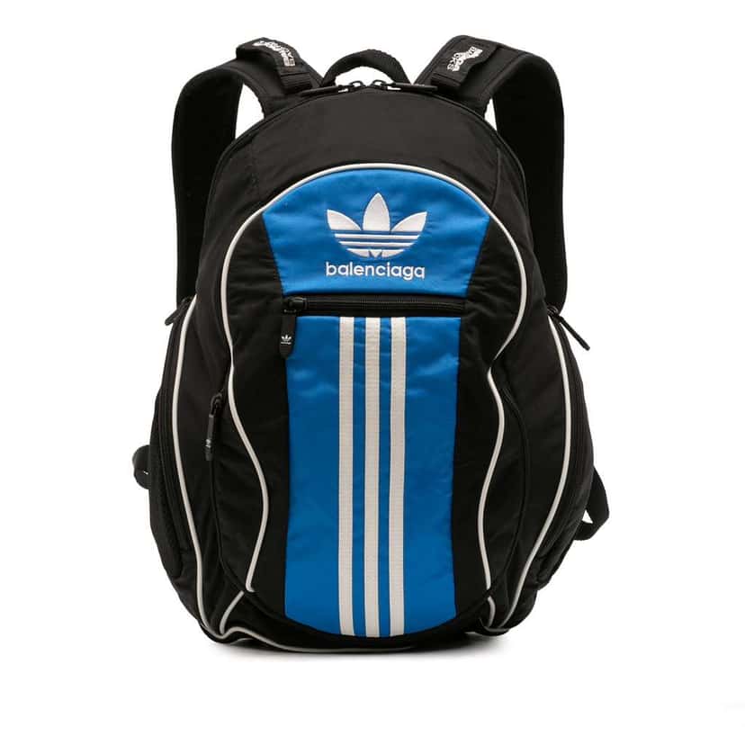 Balenciaga Adidas Recycled Nylon Backpack Black Good condition - Front View