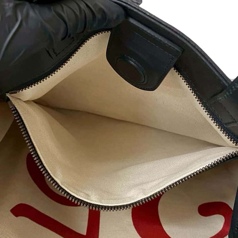 Gucci GG Supreme LAveugle Par Amour Tote Brown Canvas Good condition - Model View