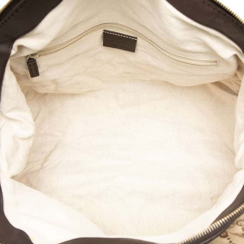 Gucci GG Canvas Sukey Satchel Brown Canvas Good condition - Model View