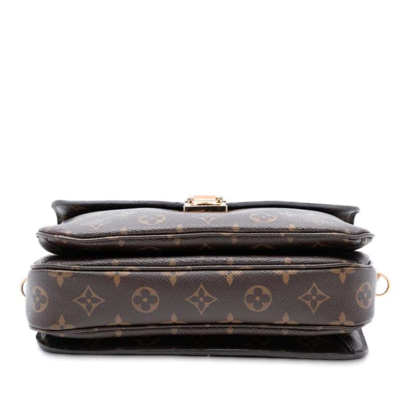 Louis Vuitton Monogram Pochette Metis Brown Good condition - Inside View