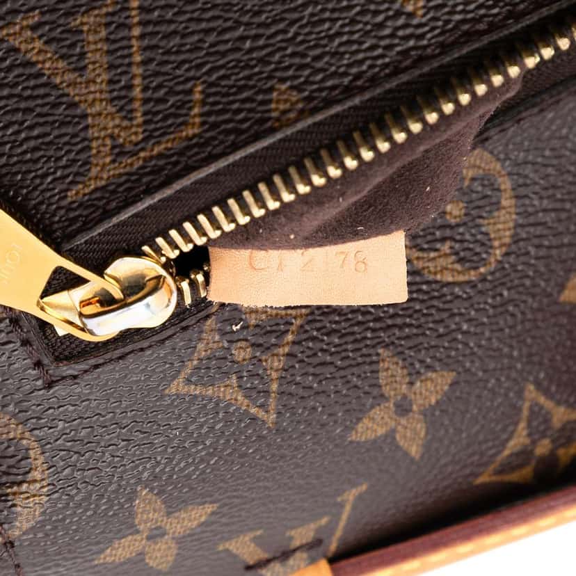 Louis Vuitton Monogram Pochette Metis Brown Good condition - Box View