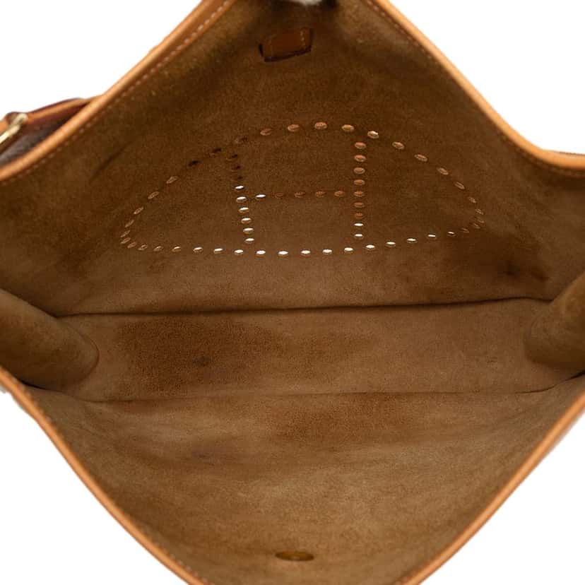 Hermès Ardennes Evelyne I GM Brown Leather Good condition - Model View