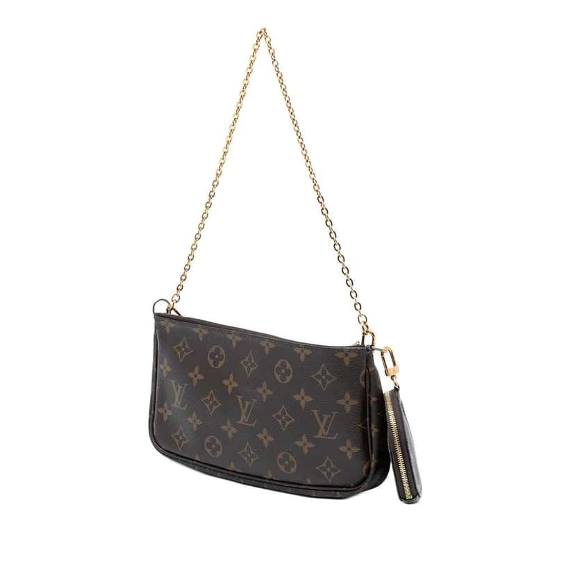 Louis Vuitton Monogram Multi Pochette Accessoires Brown Very good condition - Back View