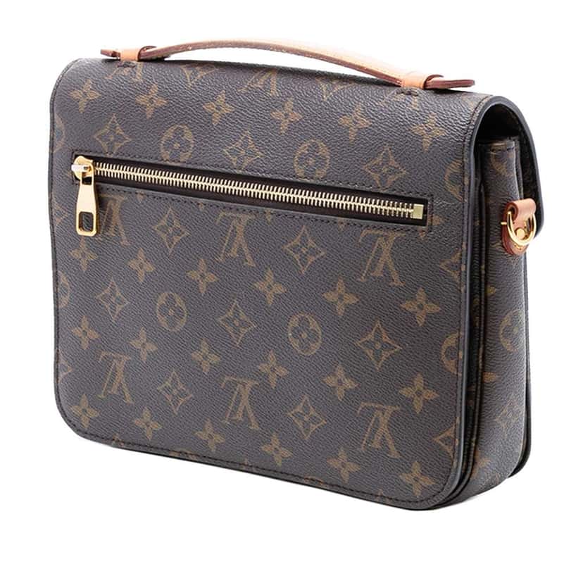 Louis Vuitton Monogram Pochette Metis Brown Very good condition - Back View