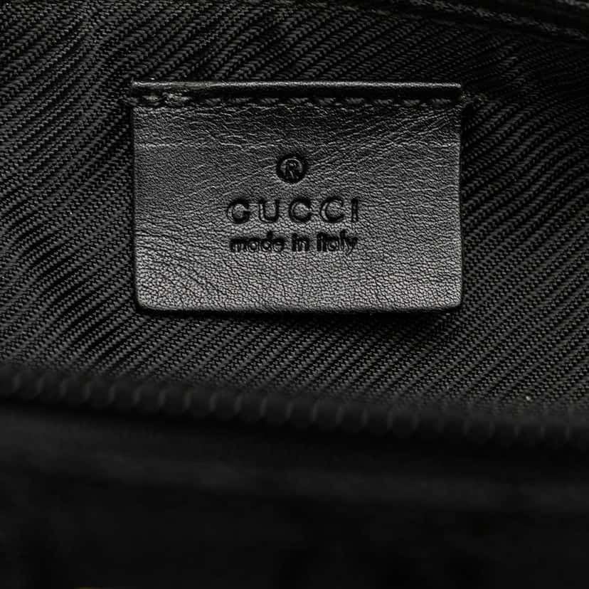 Gucci GG Canvas Boat Black Canvas Good condition - Box View