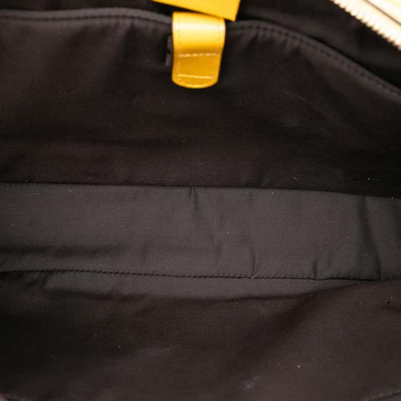 Gucci Medium Leather Diamante Bright Business Bag Yellow Leather Very good condition - Model View