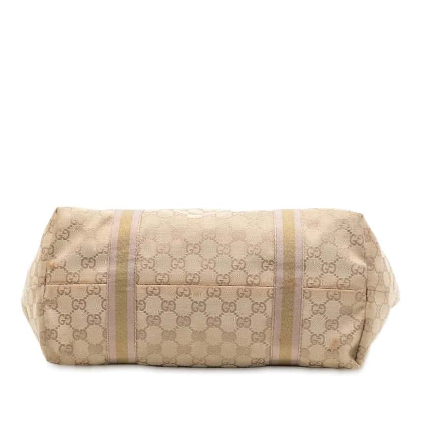 Gucci GG Canvas Jolicoeur Tote Brown Canvas Very good condition - Inside View