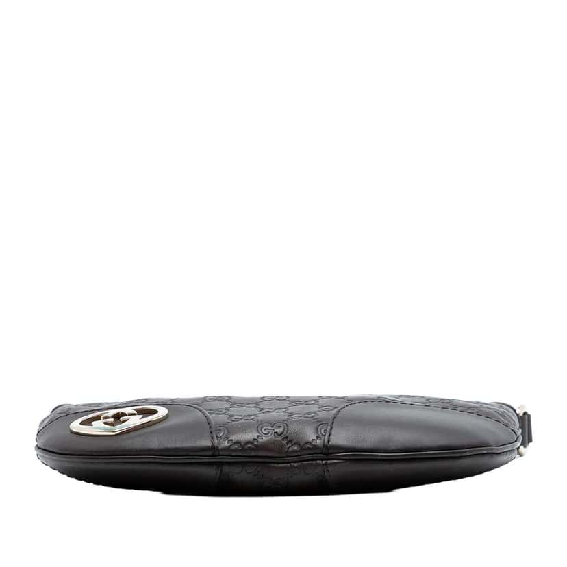 Gucci Guccissima Lovely Crossbody Brown Leather Good condition - Inside View