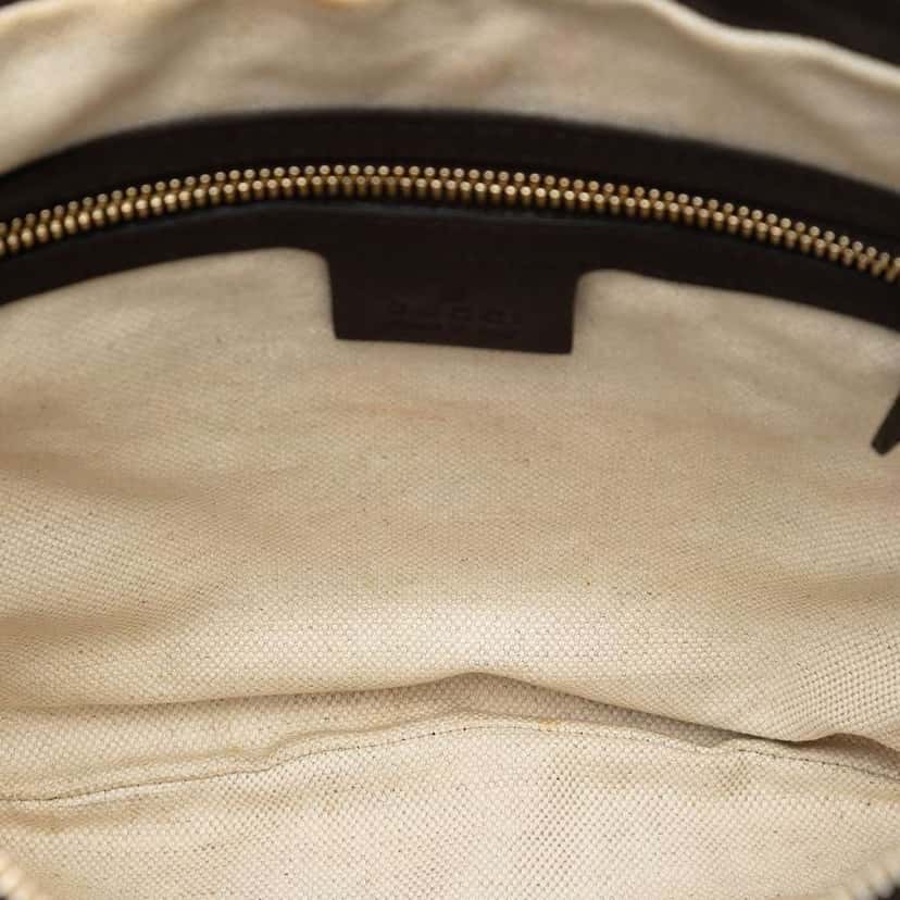 Gucci Guccissima Lovely Crossbody Brown Leather Good condition - Model View