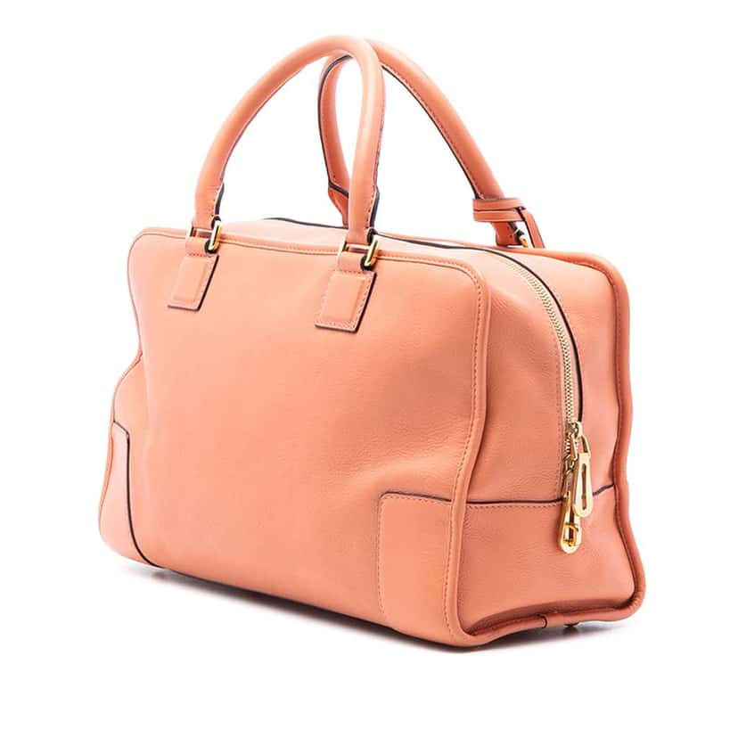 Loewe Limited Edition Leather Bull Charm Amazona 36 Orange Leather Very good condition - Back View