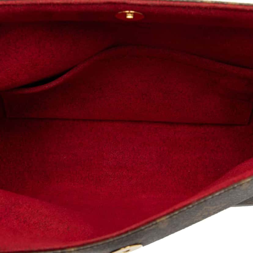 Louis Vuitton Monogram Recital Brown Good condition - Model View
