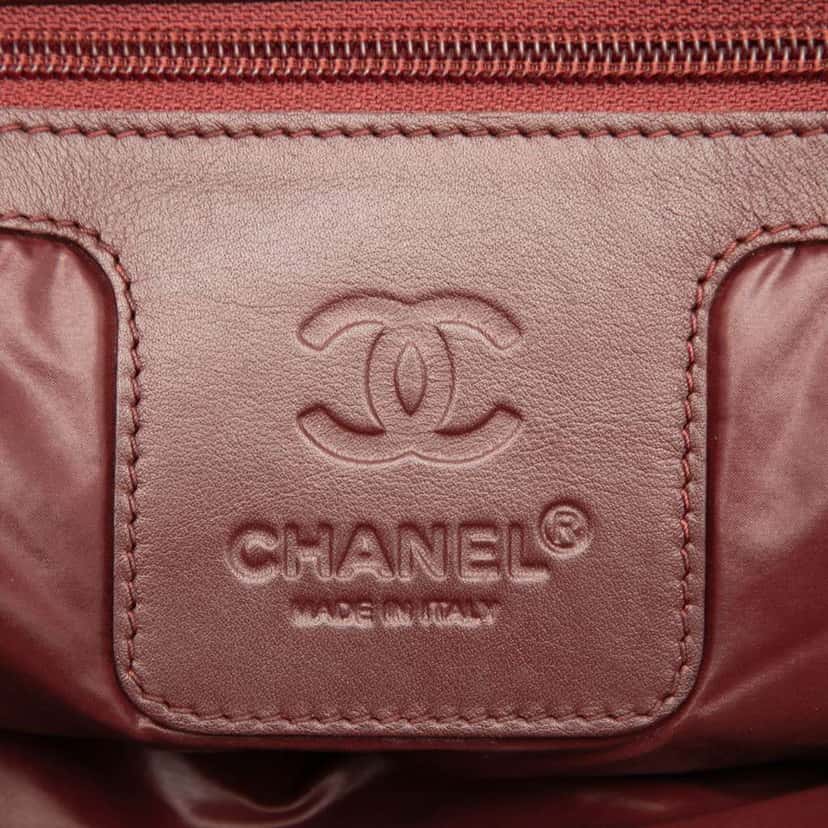Chanel Quilted Nylon Coco Cocoon Bowling Bag Black Very good condition - Box View