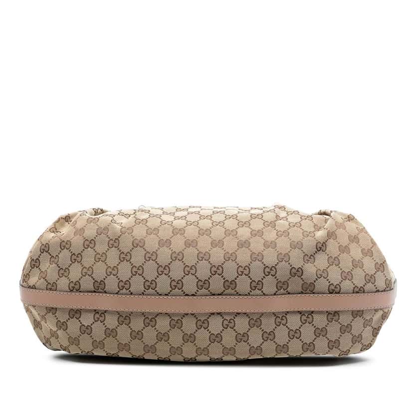 Gucci Large GG Canvas Scarlett Tote Brown Canvas Good condition - Inside View