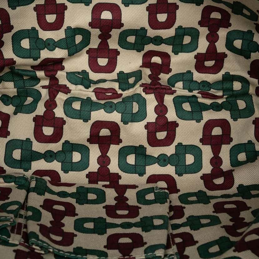 Gucci Large Guccissima Hysteria Satchel White Leather Good condition - Model View