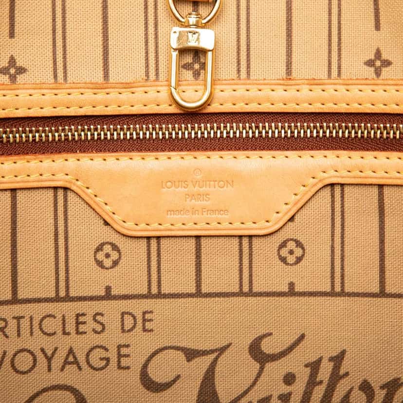 Louis Vuitton Monogram Neverfull MM Brown Good condition - Box View