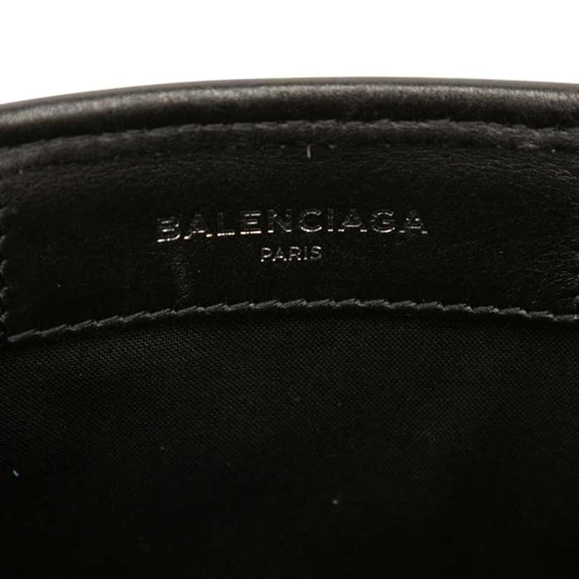 Balenciaga Canvas Navy Cabas XS White Canvas Good condition - Box View