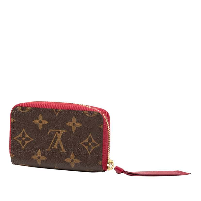 Louis Vuitton Monogram Zippy Multicartes Wallet Brown Good condition - Back View