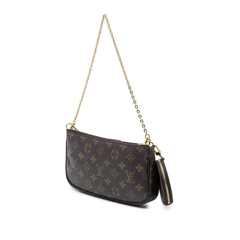 Louis Vuitton Monogram Multi Pochette Accessoires Brown Very good condition - Back View
