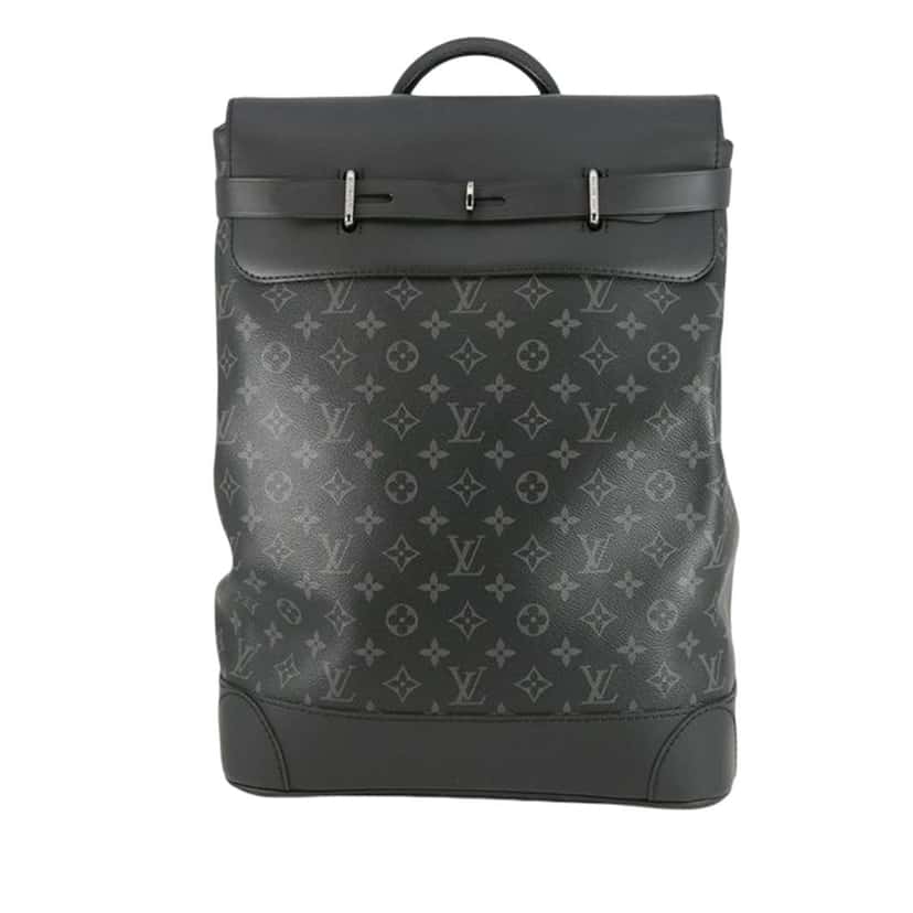 Louis Vuitton Monogram Eclipse Steamer Black Good condition - Front View