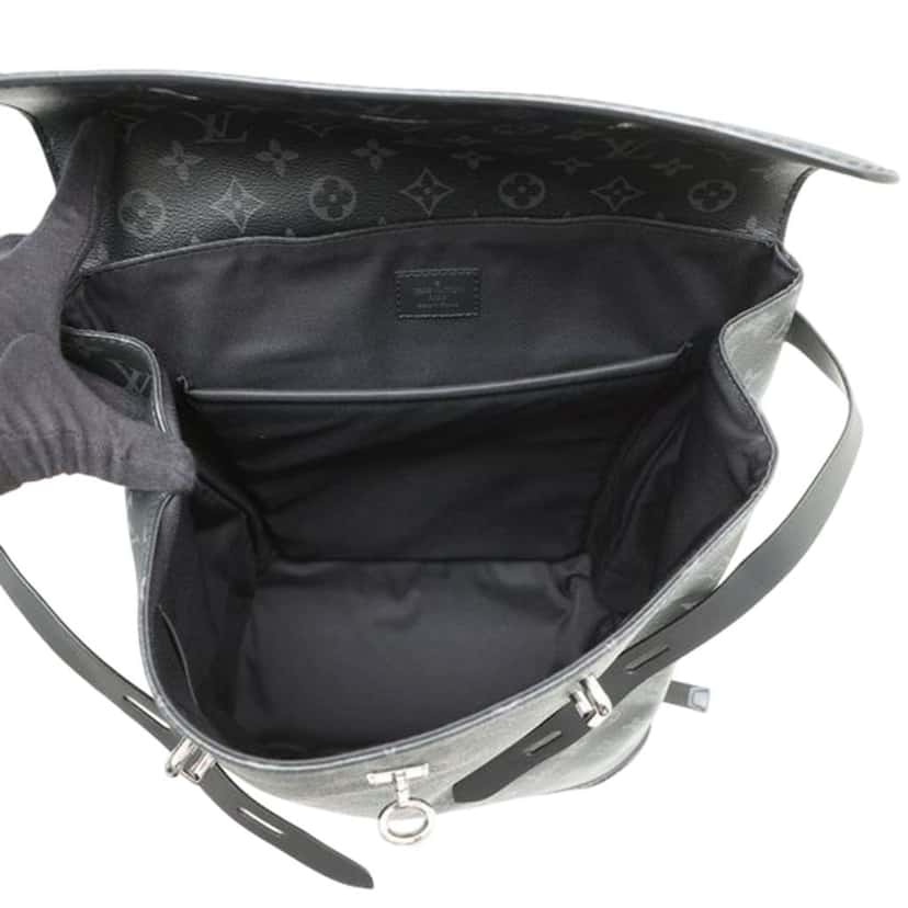 Louis Vuitton Monogram Eclipse Steamer Black Good condition - Model View