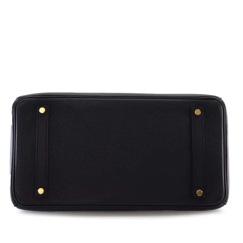 Hermès Togo Birkin Retourne 35 Black Leather Good condition - Inside View