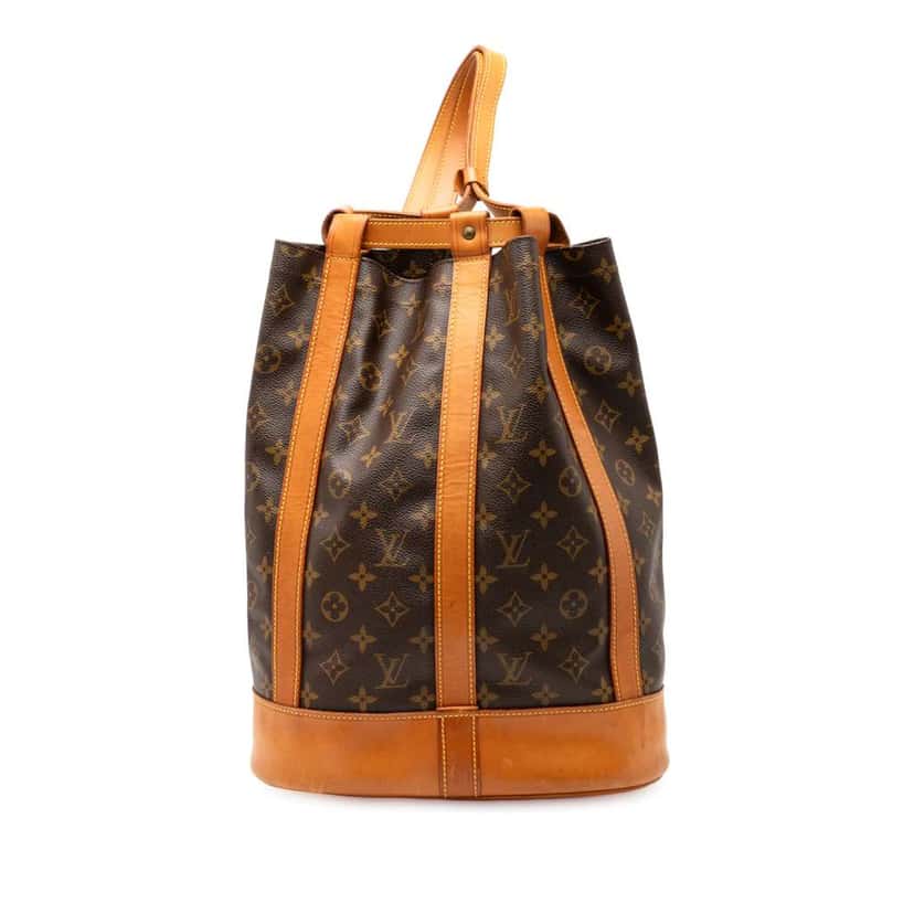 Louis Vuitton Monogram Randonnee PM Brown Good condition - Front View