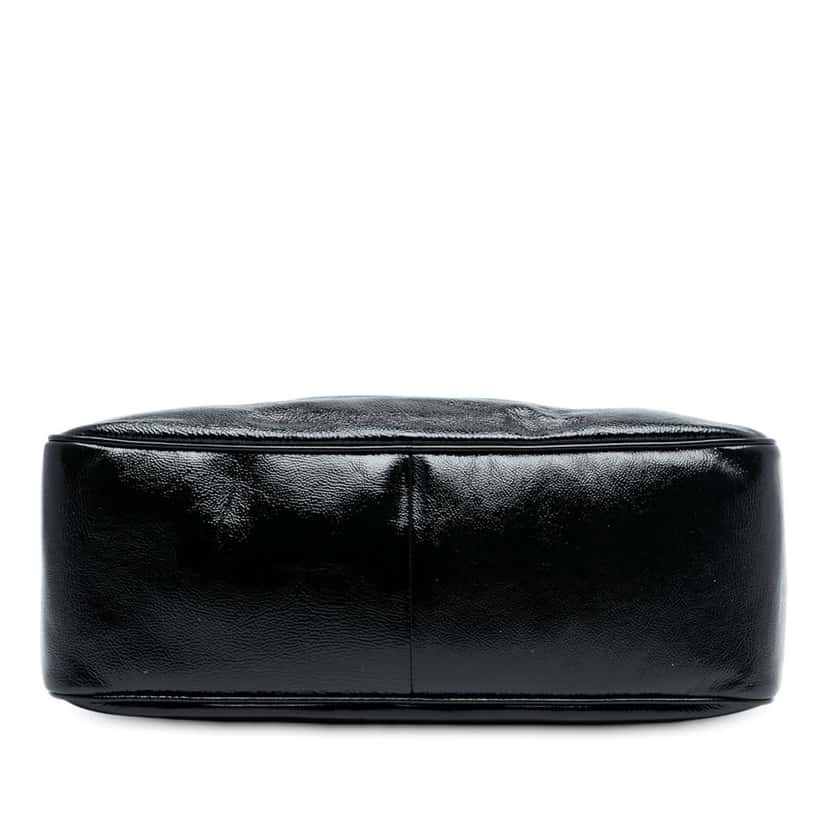 Gucci Patent Soho Chain Shoulder Bag Black Leather Good condition - Inside View