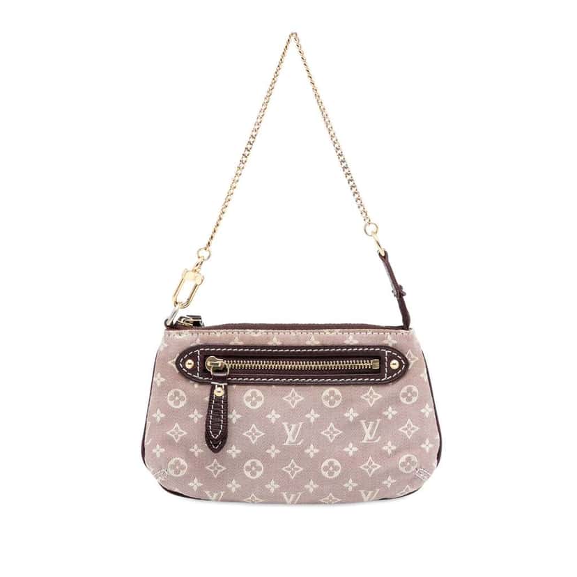 Louis Vuitton Monogram Idylle Mini Pochette Accessoires Pink Canvas Good condition - Front View