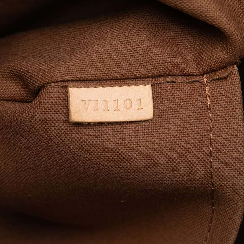 Louis Vuitton Monogram Palermo PM Brown Good condition - Box View