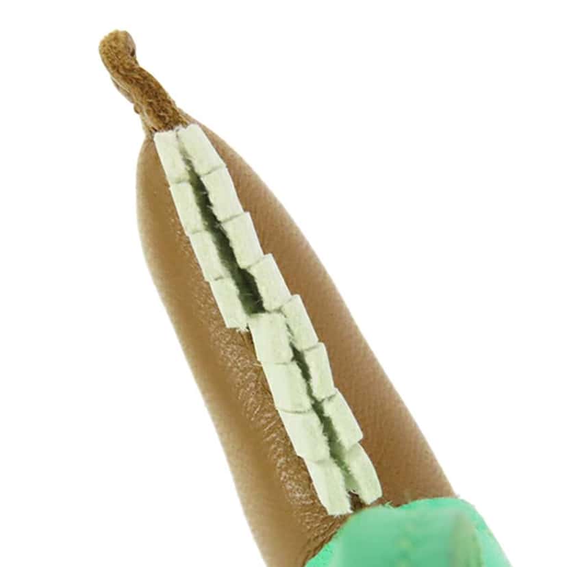 Hermès Milo Lambskin and Swift Grigri Rodeo Pegase Bag Charm PM Brown Leather Good condition - Box View