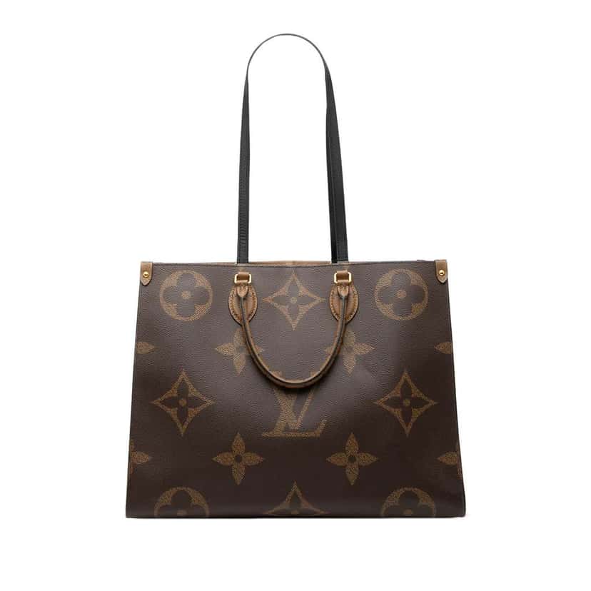 Louis Vuitton Monogram Reverse Giant OnTheGo GM Brown Very good condition - Front View