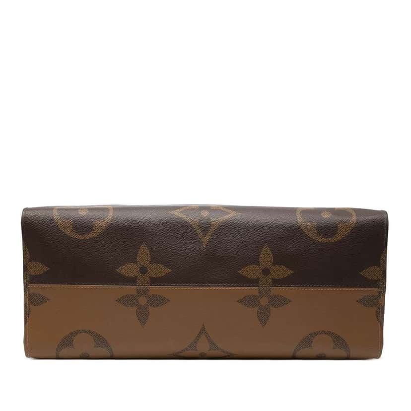 Louis Vuitton Monogram Reverse Giant OnTheGo GM Brown Very good condition - Inside View