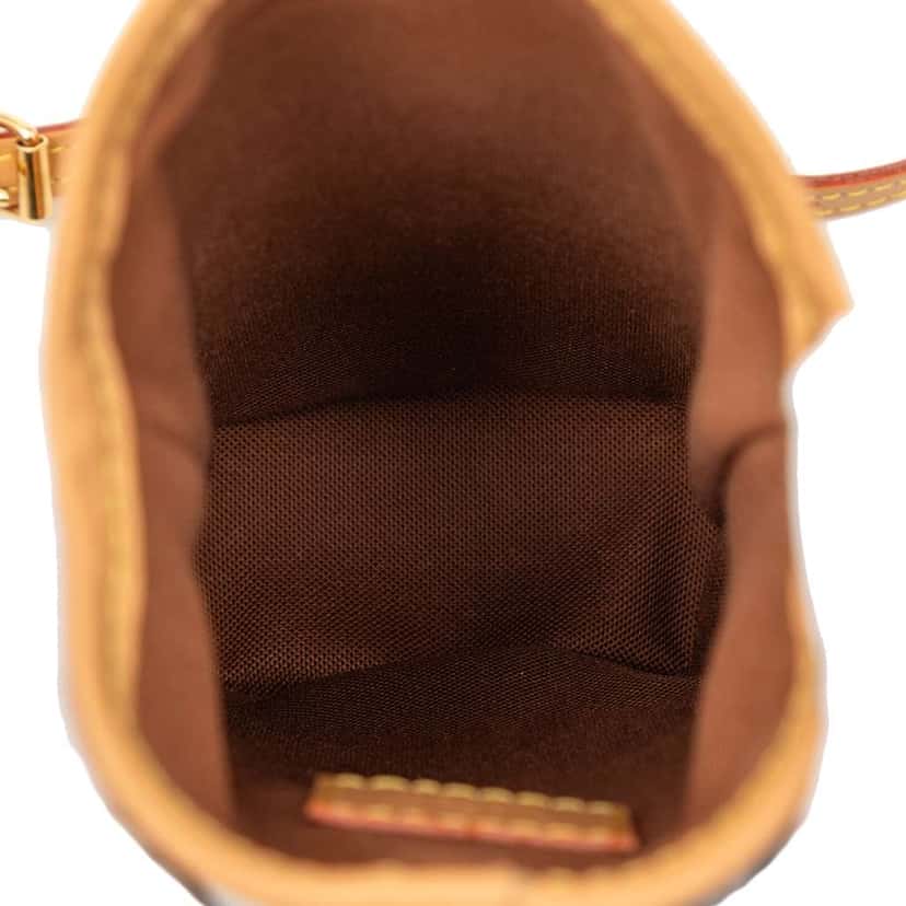 Louis Vuitton Monogram Fold Me Pouch Brown Very good condition - Model View
