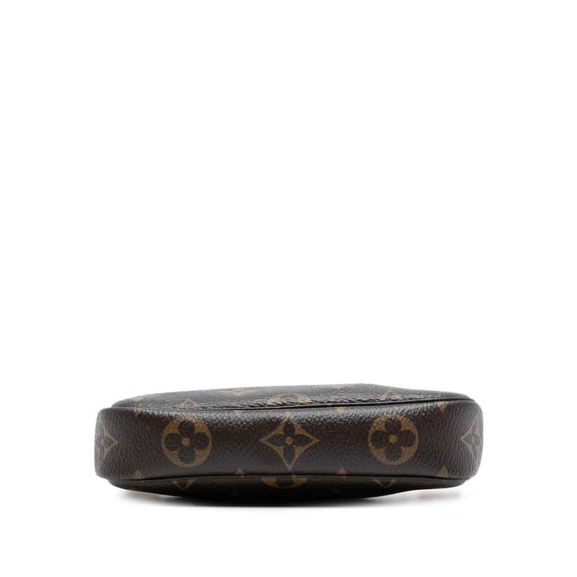 Louis Vuitton Monogram Mini Pochette Accessoires Brown Very good condition - Inside View